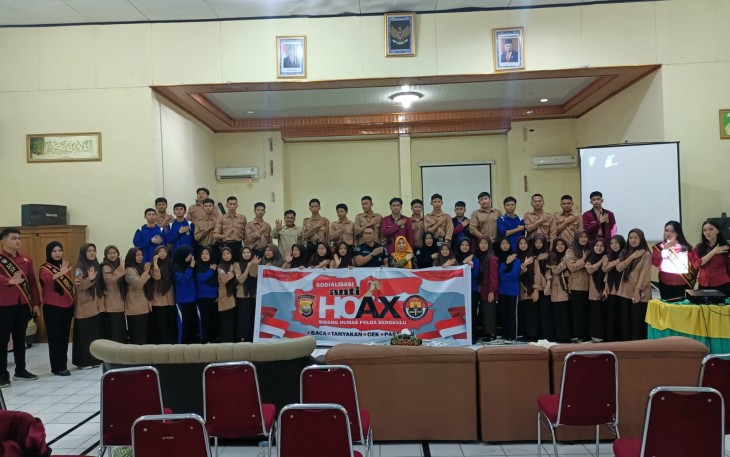 Bid Humas Polda Bengkulu Gelar Sosialisasi di MAN 2