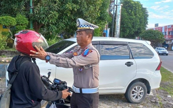 Satgas Operasi Patuh Seligi 2023 Polres Bintan Terus Lakukan Himbauan Keselamatan Berlalu Lintas 