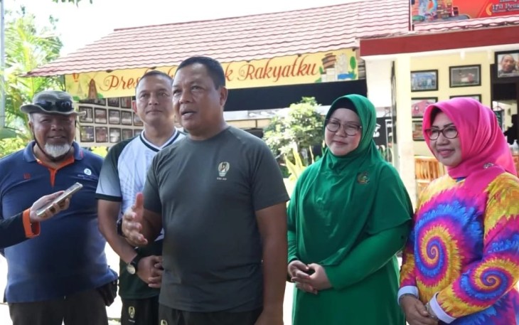 Pangdam V/Brawijaya saat Olahraga di Ngrowo Bening Edu Park