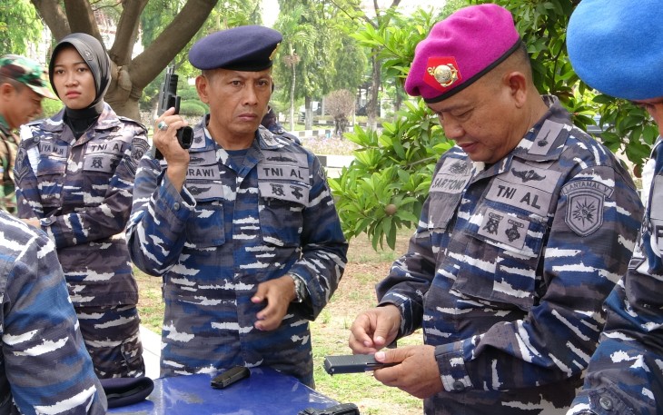 Lantamal V Gelar Apel Keisapan P1-P2 dan L1-L2