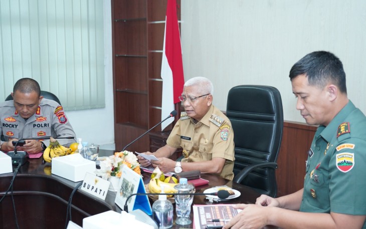 Bahas Isu Aktual Jelang Pemilu 2024 di Kabupaten Asahan, Bupati Pimpin Rapat Bersama Forkopimda