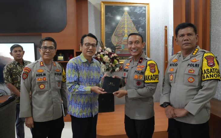 Polda Banten Terima Kunjungan Duta Besar Jepang