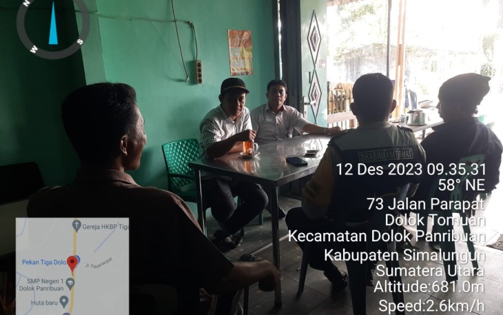 Polsek Dolok Panribuan Gencarkan Sosialisasi Kampung Bebas Narkoba di Dusun I Kampung Huta Gareja