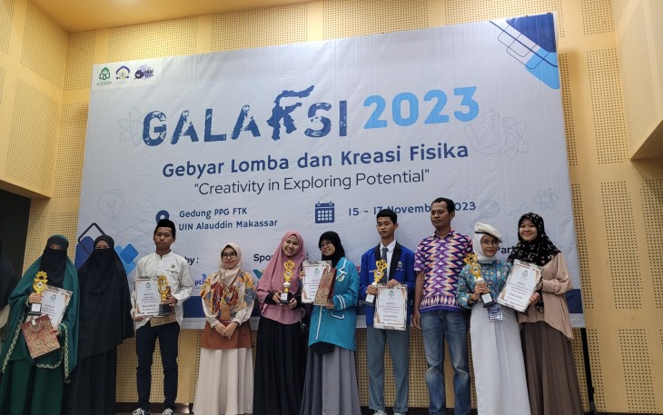 Siswa SMA Hang Tuah Makassar Raih Prestasi di Gebyar Lomba dan Kreasi Fisika 2023 Tingkat Nasional UIN Alauddin Makassar