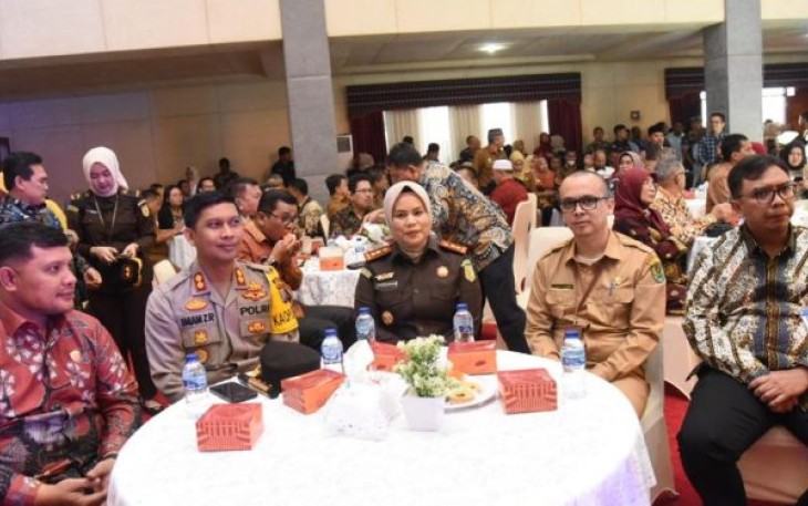 Kapolres Tapanuli Selatan (Tapsel), AKBP Imam Zamroni, SIK, MH, mengikuti Pra Musrenbang RKPD TA 2024 Provinsi Sumatera Utara (Sumut), pada Selasa (14/3/2023) pagi.