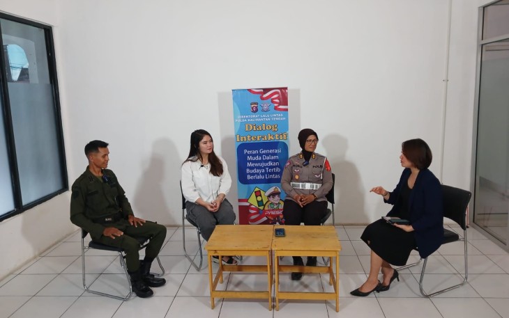 Ditlantas Polda Kalteng Gelar Dialog Interaktif