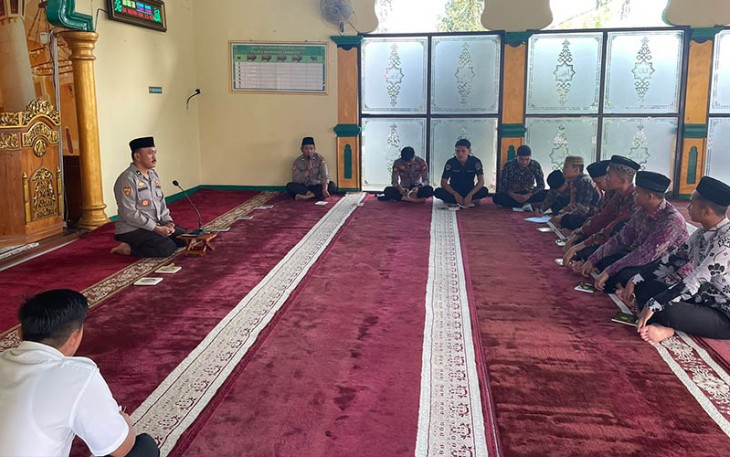 Polres Kepahiang saat Giat Pembinaan Rohani dan Mental