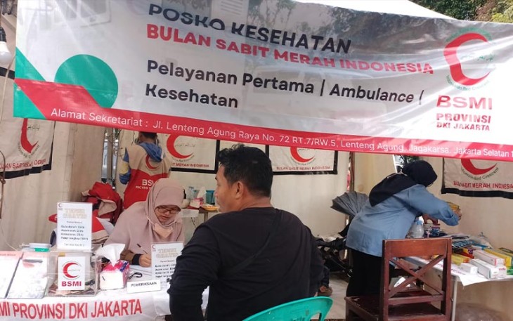 Posko Kesehatan BSMI Jakarta Siap Layani Peserta Raimuna Nasional XII