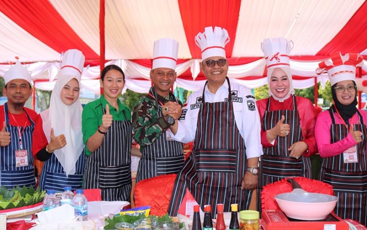 Lomba Masak Nasi Goreng dalam Memeriahkan HUT RI Ke-78