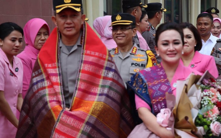 Kombes Pol Teddy Marbun Pimpin Penyambutan, Laporan dan Paraede 