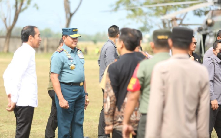 Panglima TNI Dampingi Presiden RI saat Luncurkan Program Pemulihan Hak Korban Pelanggaran HAM Berat