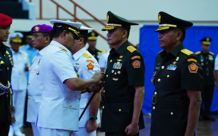 Sertijab Pangkogabwilhan I, Pangkogabwilhan III serta Dansesko TNI 