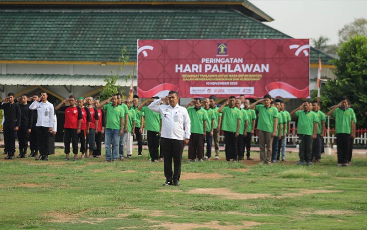 Lapas Cilegon Gelar Upacara Hari Pahlawan KE-78