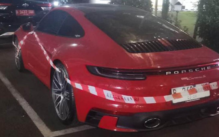 Satu Unit Mobil Milik Tersangka NPWH alias EH yang disita