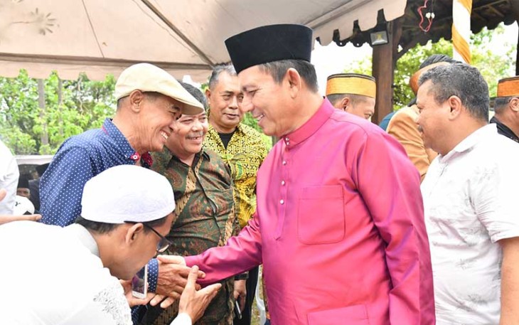 Gubernur Ansar saat Hadiri Halal Bi Halal Bersama Masyarakat Tiban Kota Batam 