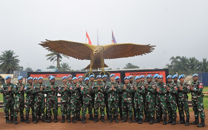 Satgas Garuda di Bumi Afrika