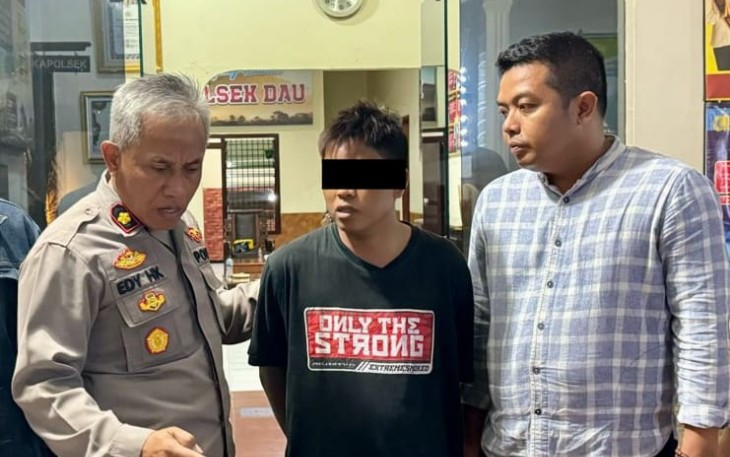 Ipda Dicka saat dikonfirmasi di Polres Malang, Kamis (8/2/2024).