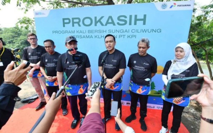 Program Kali Bersih Pertamina bersama Kementerian Lingkungan Hidup di Bogor 