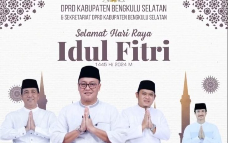 Ketua DPRD Kabupaten Bengkulu Selatan Barli Halim menyebut hari raya Idul Fitri sebagai momentum untuk menguatkan silaturahmi bagi masyarakat Bengkulu Selatan