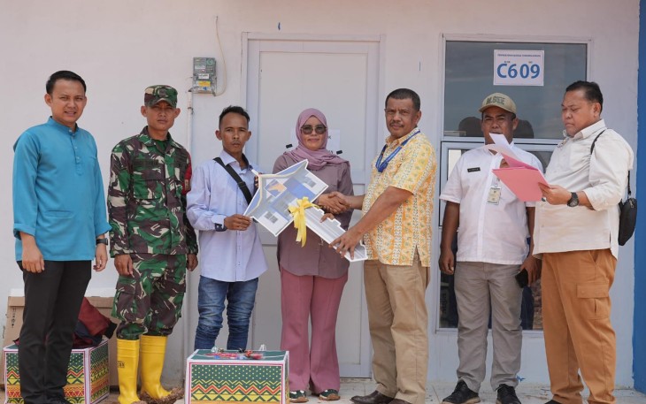 11 KK Tempati Rumah Baru Tanjung Banun