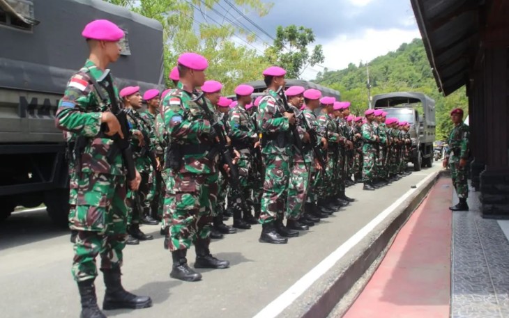  TNI AL Kerahkan Alusista dan Pasukan untuk Pengamanan 