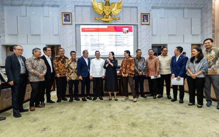 Ketua DPR RI Puan Maharani memimpin DPR bertemu dengan Panitia Seleksi (Pansel) Anggota Dewan Pengawas (Dewas) Lembaga Pengelola Investasi (LPl)