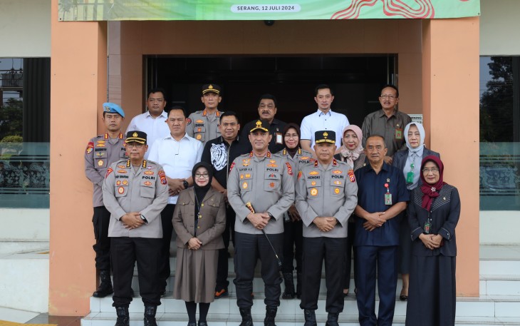 Kapolda Banten Kunjungi Pengadilan Tinggi