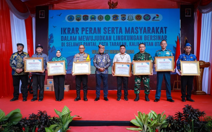 Kepala BNN RI Ajak Masyarakat Selumit Pantai Berikrar Wujudkan Lingkungan Bersinar 