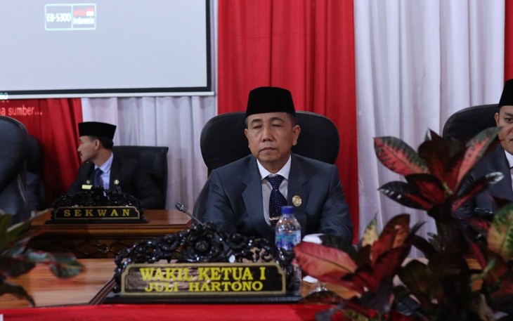 Waka I DPRD BS Juli Hartono 