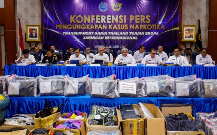 BNN, Bea dan Cukai ungkap Kasus Penyelundupan Ganja Thailand Jaringan Internasional 