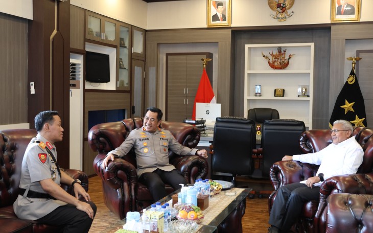 Kapolda Kalteng Terima Audensi Kepala BNN RI