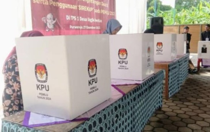 Ilustrasi Tempat Pemungutan Suara 