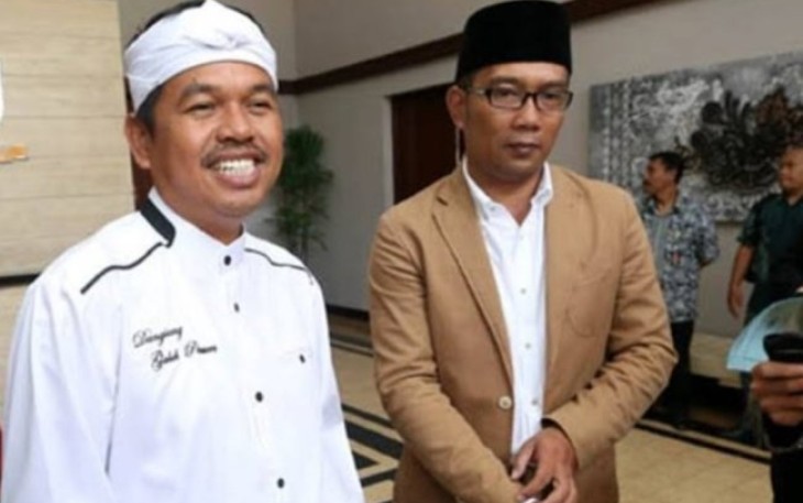 Dedi Mulyadi bersama Ridwan Kamil 
