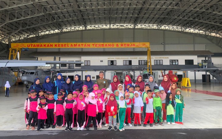 Lanudal Tanjungpinang Jadi Favorit Kunjungan Edukasi berbagai TK di Kepri