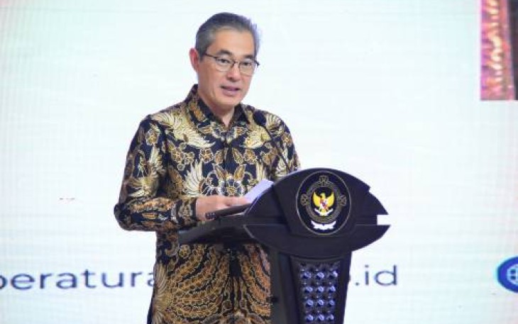 Wakil Ketua Badan Pemeriksa Keuangan (BPK) Hendra Susanto membuka secara resmi workshop Jaringan Dokumentasi dan Informasi Hukum (JDIH) BPK tahun 2024 