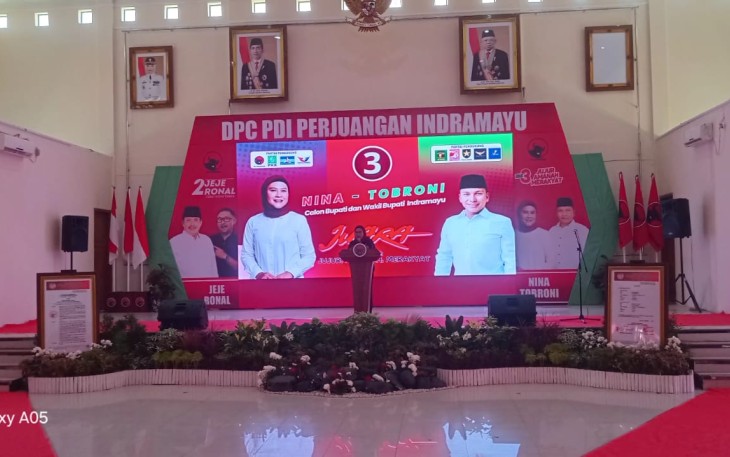 PDIP Indramayu Gelar Rakercabsus