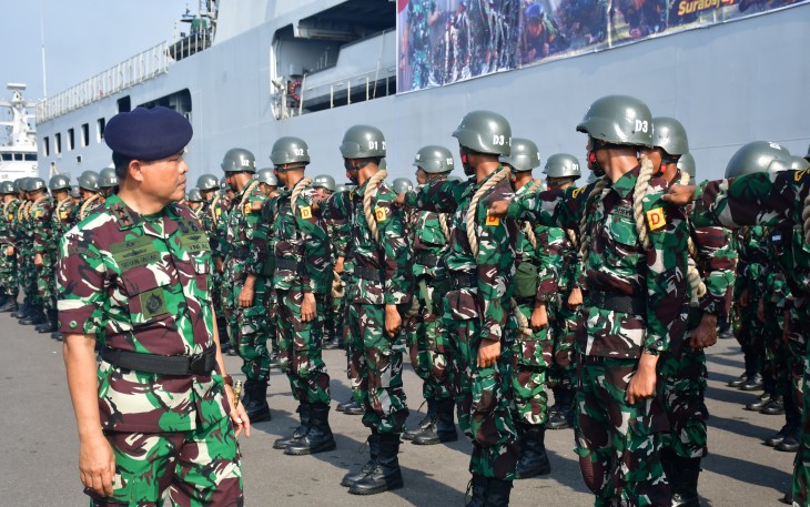 Komandan Puspenerbal Hadiri Pembukaan Dikmaba TNI AL Angkatan XLIV/2 Tahun 2024