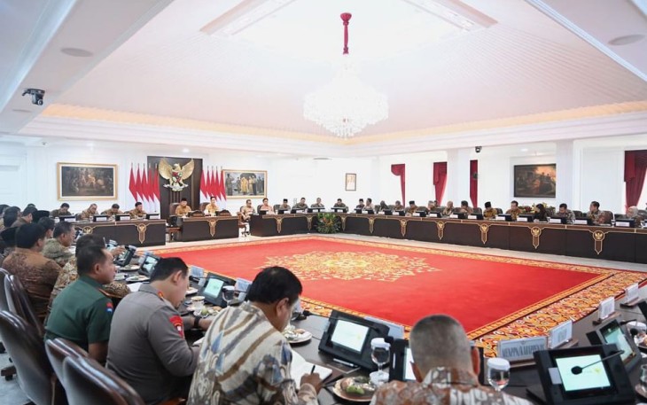 Panglima TNI Hadiri Sidang Kabinet Paripurna Pertama Dipimpin oleh Presiden RI