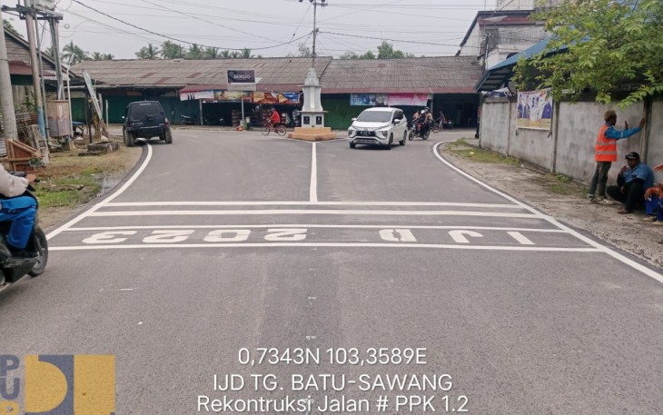 Proyek Jalan Inpres Dilaksanakan di Kabupaten Karimun