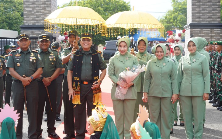 Kunjungan Kerja Pangdam Iskandar Muda ke Kodim 0104/Aceh Timur