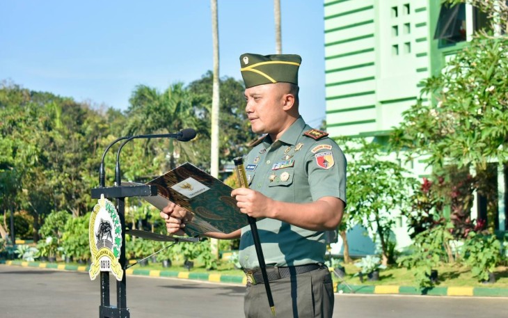 Dandim 0818/Malang-Batu Pimpin Upacara 17an