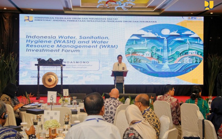 Kementerian PUPR Bersama USAID Gelar Forum Investasi Air Minum Sanitasi, dan Pengelolaan Sumber Daya Air