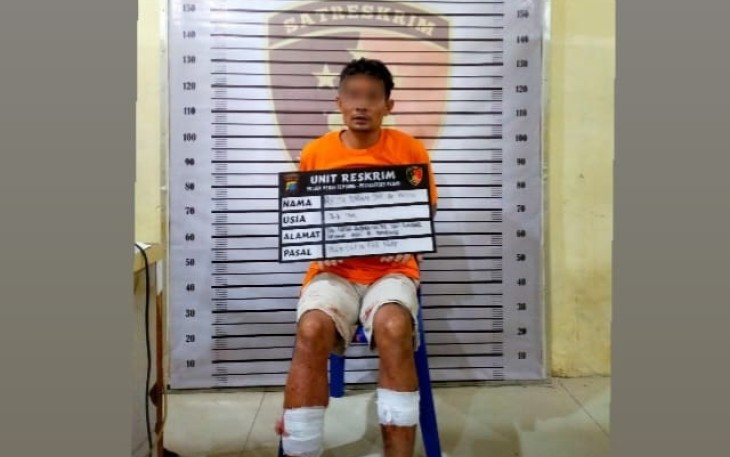 Terduga Pelaku Diamankan 