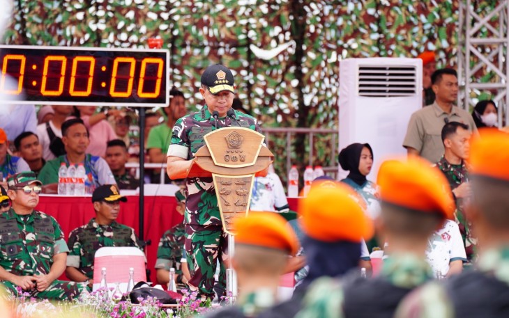 Panglima TNI Buka Military Style Drum Corps Competition di Monas Jakarta Pusat