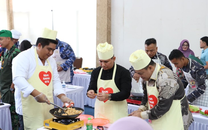 Lomba Masak Ala Bapak-Bapak Hingga Ungkapan Tulus Bupati Bintan