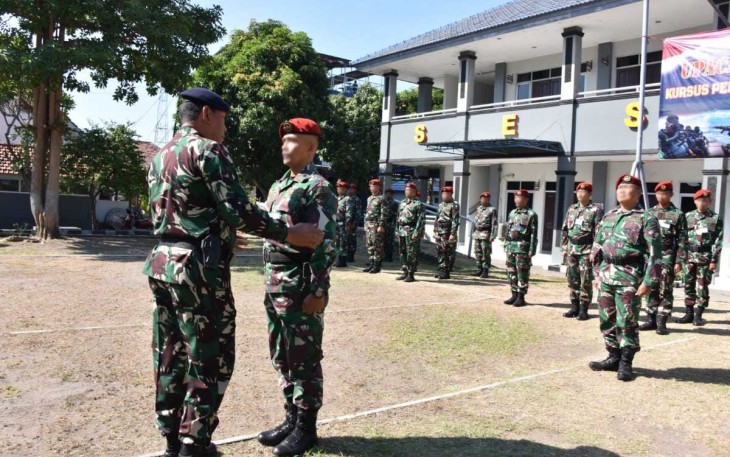 Kodiklatal Tempa Puluhan Prajurit Terbaik Jadi Calon Pelatih Pasukan Elit TNI AL 