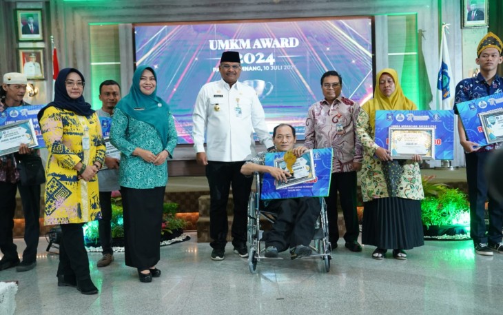 Pemprov Babel Beri Apresiasi UMKM Award 2024 /Foto : Dina