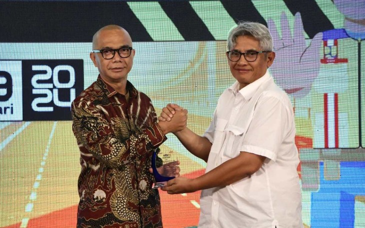 JAM-Intelijen Prof. Dr. Reda Manthovani (kiri) pada acara ”Internalisasi Budaya Anti Korupsi di Direktorat Jenderal Bina Marga”.