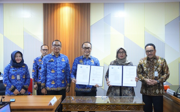 BNPP dan ANRI Lakukan Penandatangan Kerja Sama Bangun Galeri Arsip di PLBN Entikong