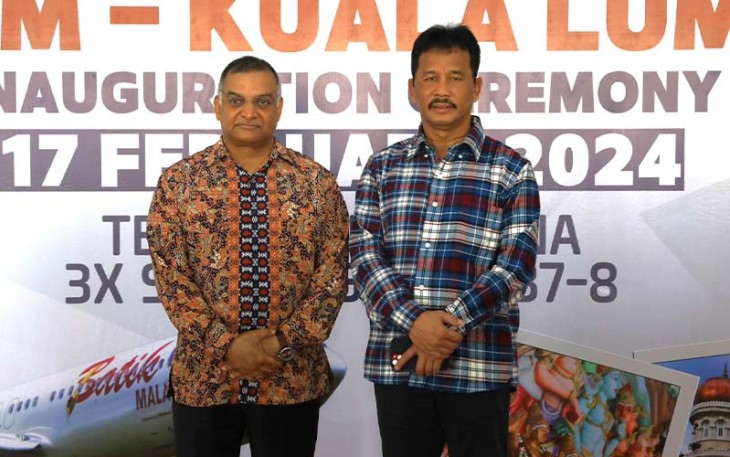 Kepala BP Batam, Muhammad Rudi (Kanan)